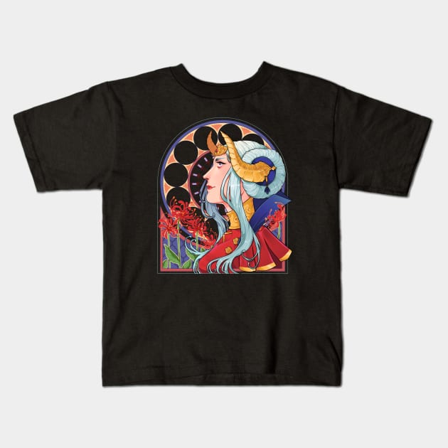 Emperor Nouveau Kids T-Shirt by almahime